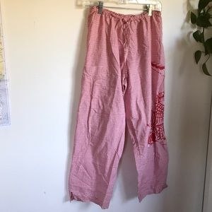 🌊vintage red pants